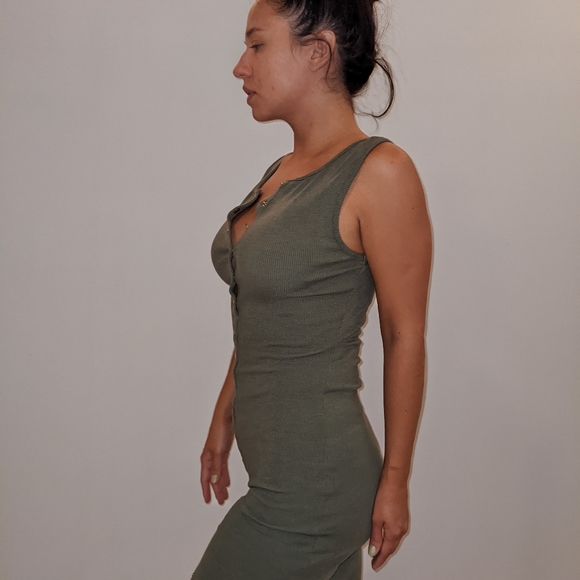 Green bodycon dress Poetry - Picture 9 of 9